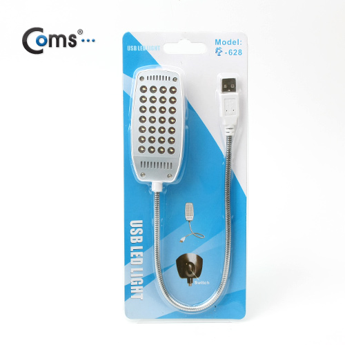 Coms USB 램프(라인형, 28LED/White)