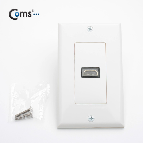Coms HDMI 월 플레이트 F/F 1포트, Wall Plate