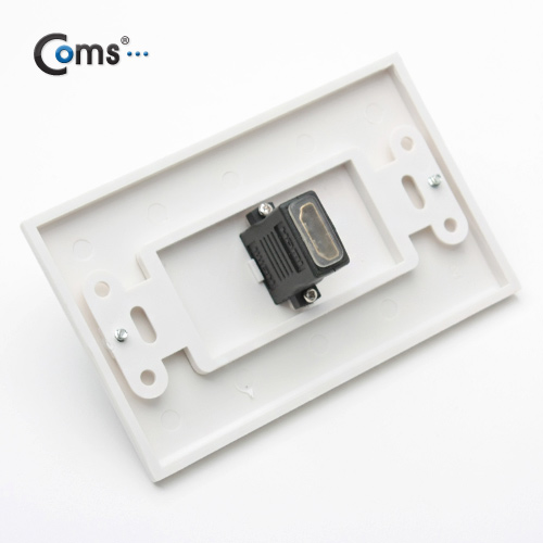 Coms HDMI 월 플레이트 F/F 1포트, Wall Plate