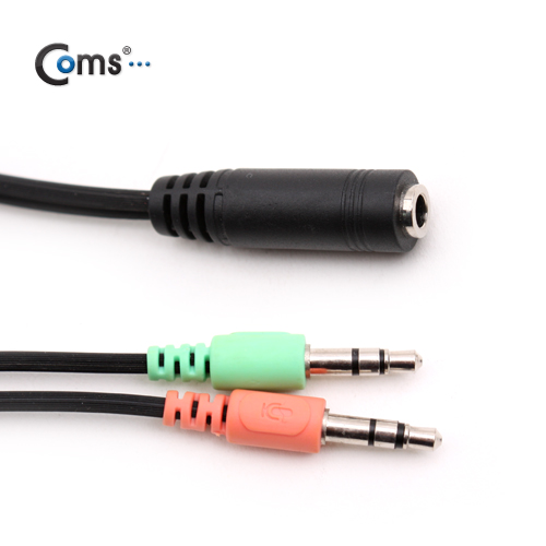 Coms 스테레오 케이블(Y형), 15cm (ST 4극 F/ST Mx2)/ST/Stereo