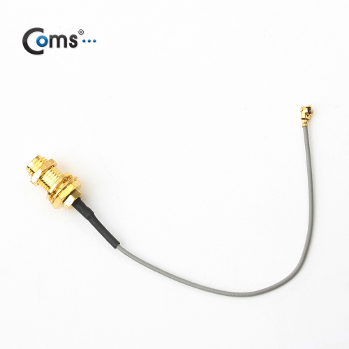 Coms 안테나 변환 케이블, RP-SMA(F) to i-PAX(M) L형