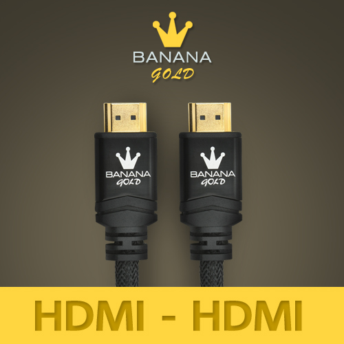 BANANA Gold HDMI 케이블(V1.4/고급/Metal) 2M