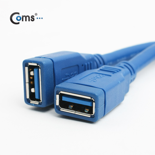 Coms USB 3.0 포트, 20핀 to 2Port, 12cm