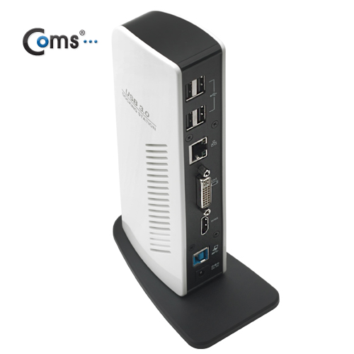 Coms USB 도킹 스테이션(3.0) HUB/HDMI/DVI/LAN port 지원