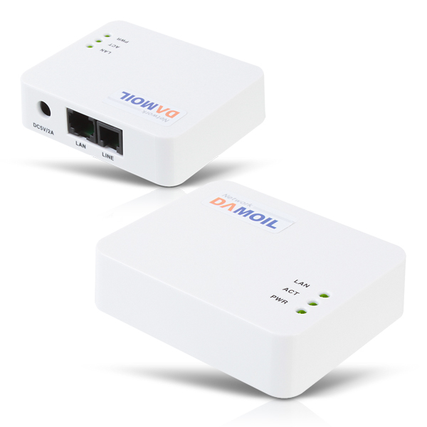 DA-MMB200S 전화선 리피터 TLC 모뎀 UTP리피터 1.2KM