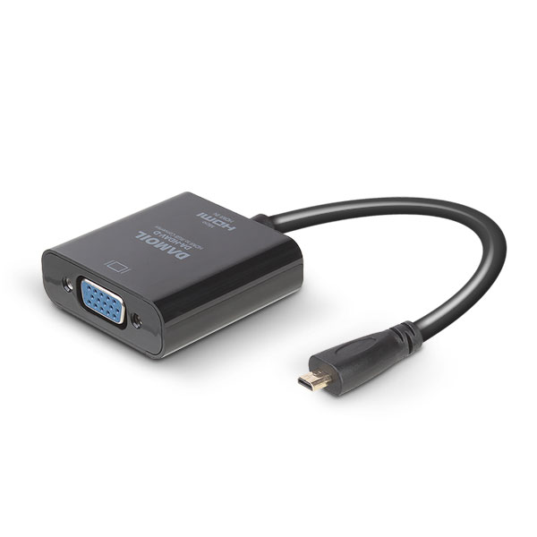 DA-HDAV-D 다모일 HDMI to VGA 영상컨버터 (Micro-HDMI to VGA)