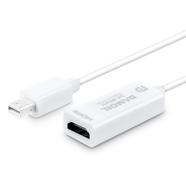 DA-MDPH 디스플레이포트 miniDP to HDMI 영상컨버터 최대지원해상도 1920 X 1080 (FullHD)