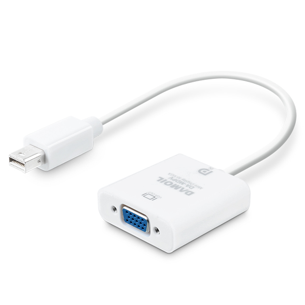 DA-MDPV 디스플레이포트 miniDP to VGA 영상컨버터 최대지원해상도 1920 X 1080 (FullHD)