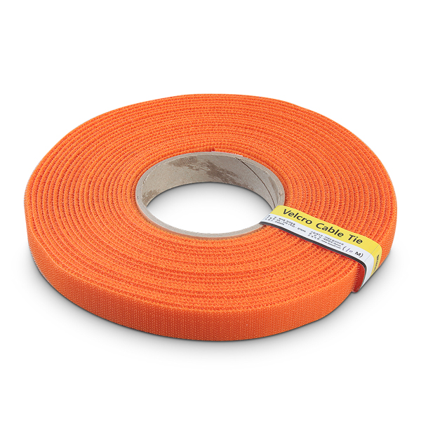 DA-VTIE-10M(ORANGE) 다모일 양면 벨크로타이 (오랜지) 케이블정리 필요에따라 잘라서 사용