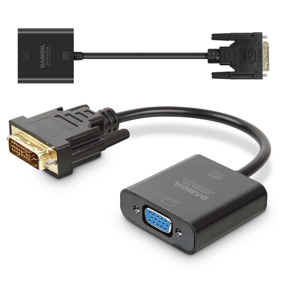 DA-DDV 다모일 영상 컨버터 DVI-D to VGA 컨버터 DVI-D신호를 RGB 신호로 변환