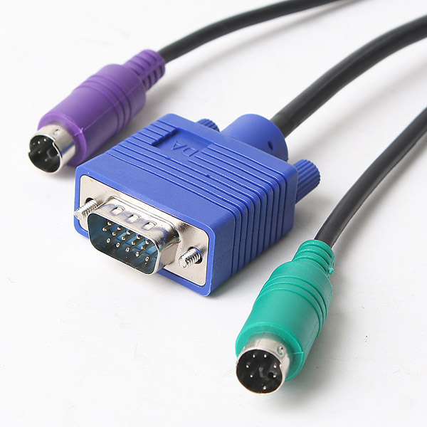 DA-KVM13M-C1.2m ATEN 전용 KVM 케이블 1.2m (PS/2)