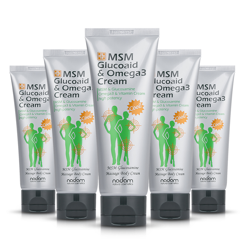 MSM 스포츠 마사지 크림 오메가3 글루코사민 유황성분