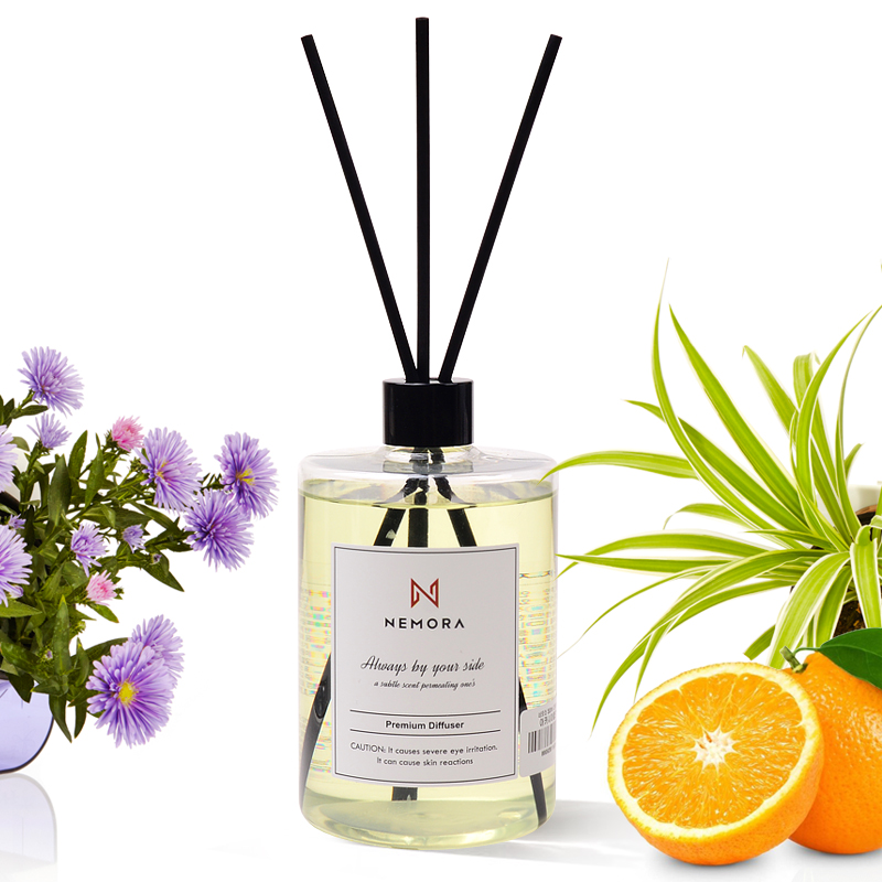 네모라 디퓨저 500ml 대용량 리필용 라벤더 스틱별매