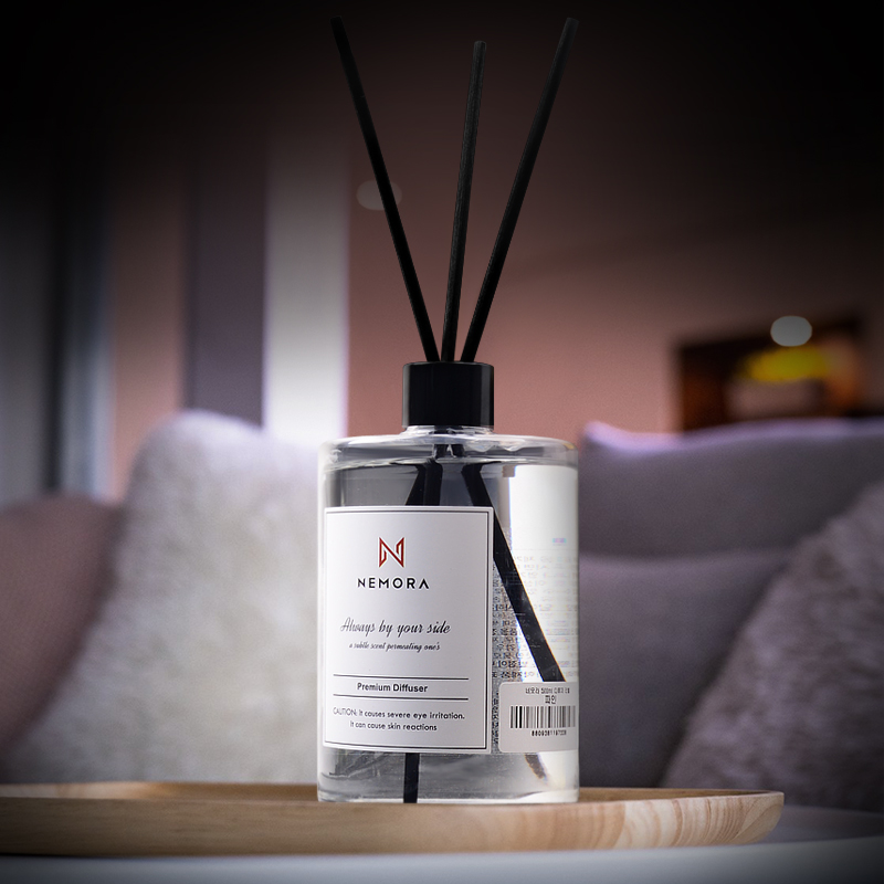 네모라 디퓨저 500ml 대용량 리필용 레드플룻 스틱별매