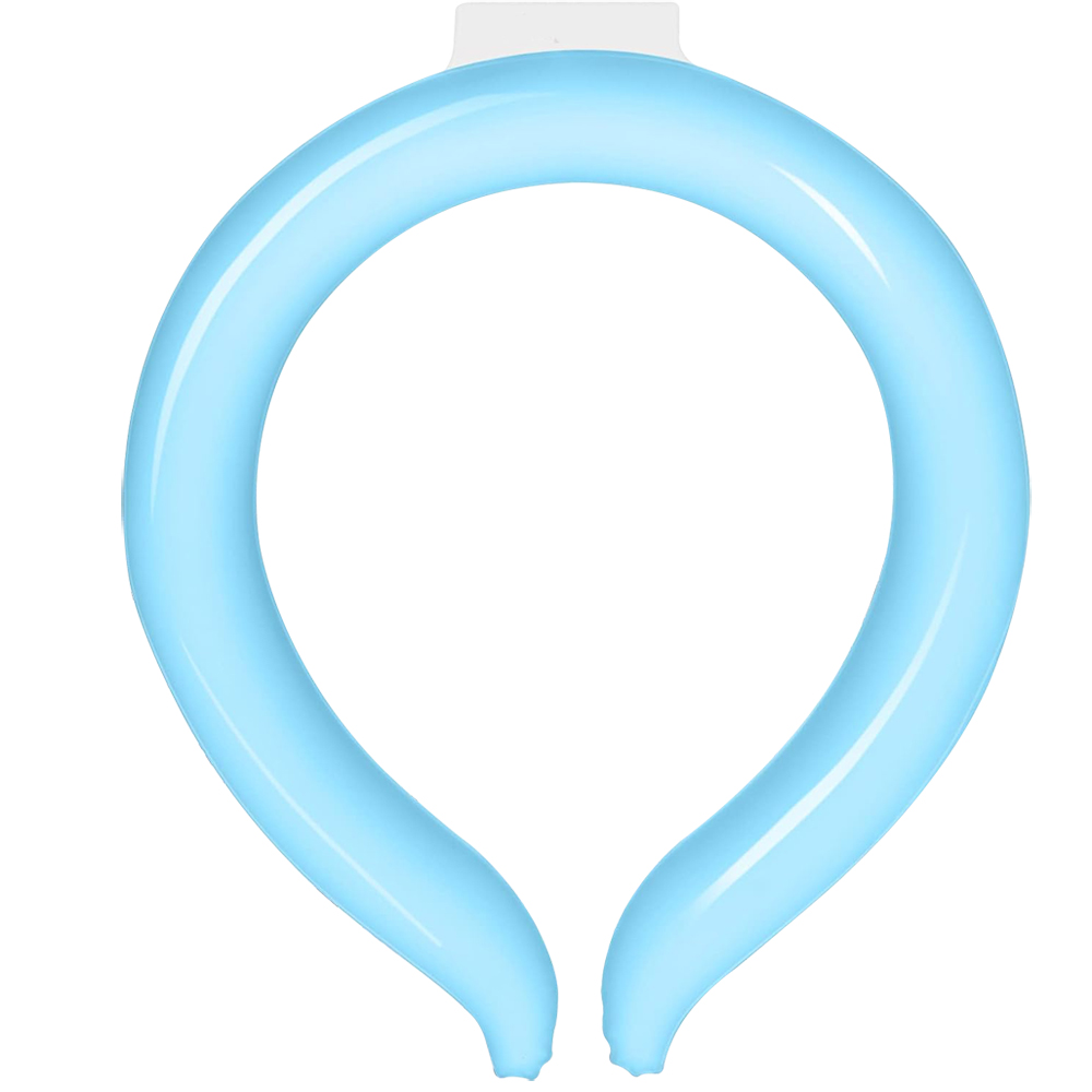 아이스 넥밴드 넥쿨링 얼음목걸이 안전기준인증 블루