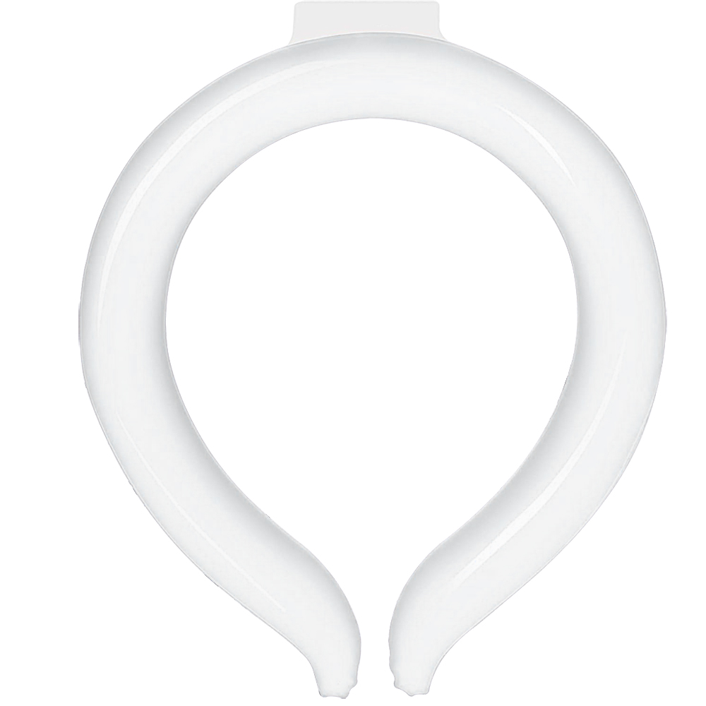 아이스 넥밴드 넥쿨링 얼음목걸이 안전기준인증 화이트