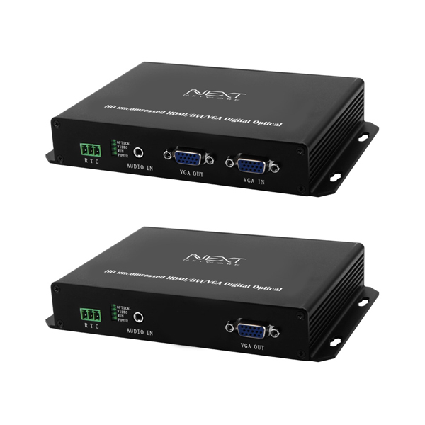 NEXT-1021VFC VGA 비압축 무손실 광 연장기 리피터