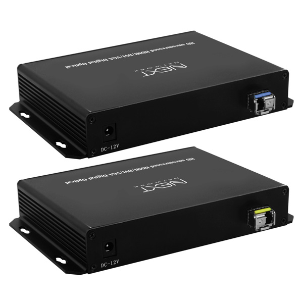 NEXT-1022HFC HDMI 비압축 무손실 광 연장기 리피터