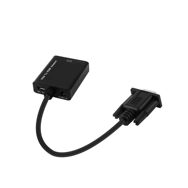 NEXT-2412VHC VGA(RGB)+스테레오 to HDMI 변환젠더