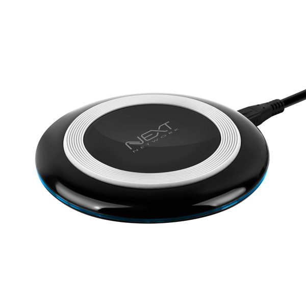 NEXT-31WC(블랙) Qi인증 급속 무선충전기/패드
