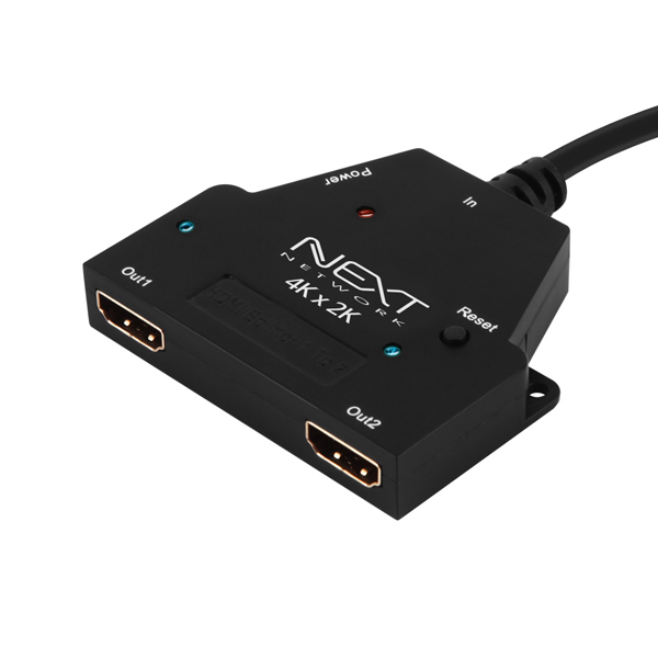 NEXT-4202SPC4K 4K UHD 1:2 HDMI 무전원 분배기