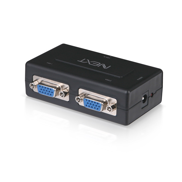 NEXT 2302VSP 1:2 VGA(RGB)분배기/1:2RGB공유기(영상복제)