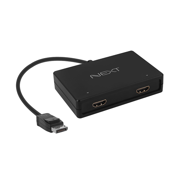 NEXT DP202HS DP to 1:2 HDMI분배기(공유기)/4K지원