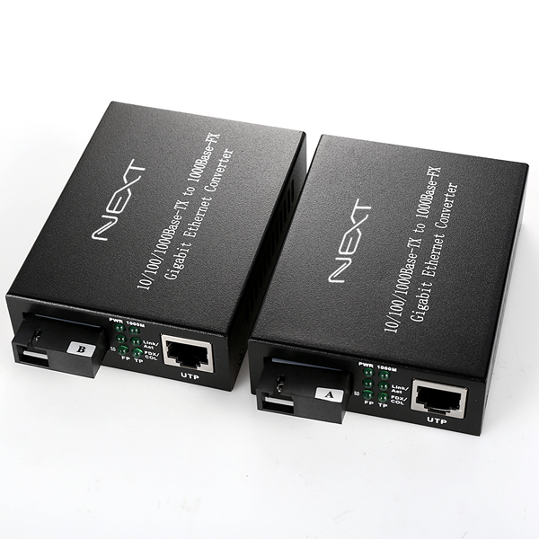 NEXT-2000GSCSW-A 1Core SC타입 광컨버터 기가