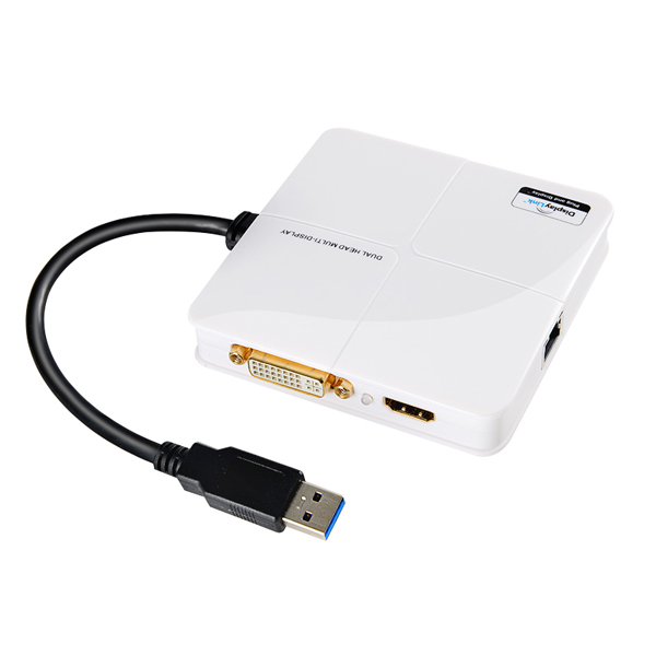 USB3.0 to DVI/HDMI 듀얼 디스플레이 아답터