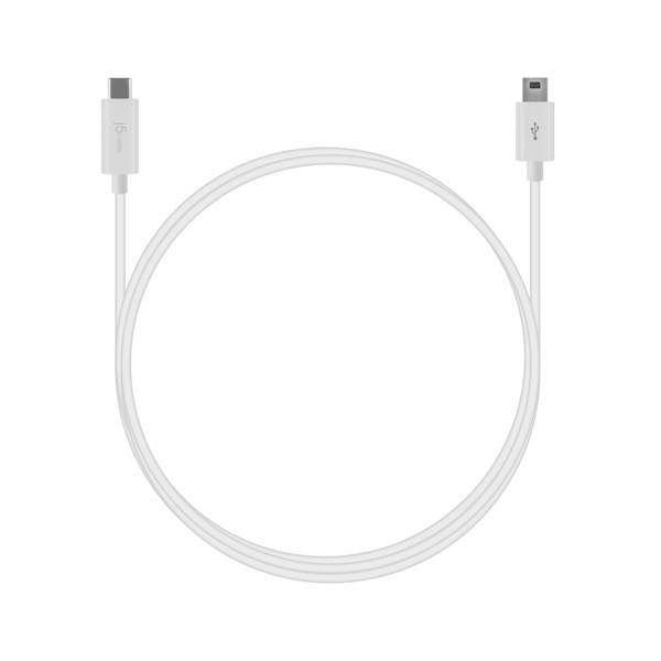 USB2.0 USB-C to Mini-B케이블 1.8m 3A급속충전