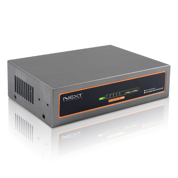 NEXT-POE3005GF 기가5포트 With 4포트 POE스위치(65W)