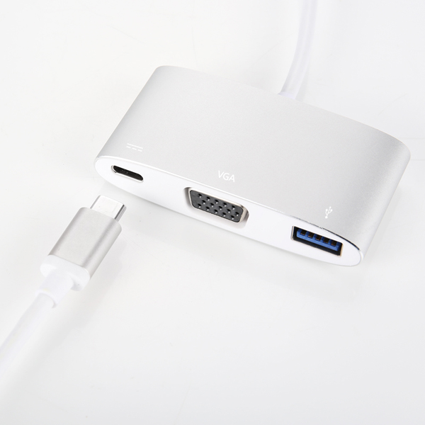 3in1 USB-C to VGA컨버터