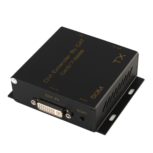 DVI 50m 거리연장기/UTP Cat5e,6,7/1080P
