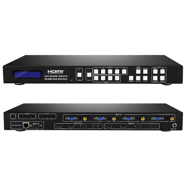 NEXT-4404SLS Seamless HDMI MATRIX 스위치