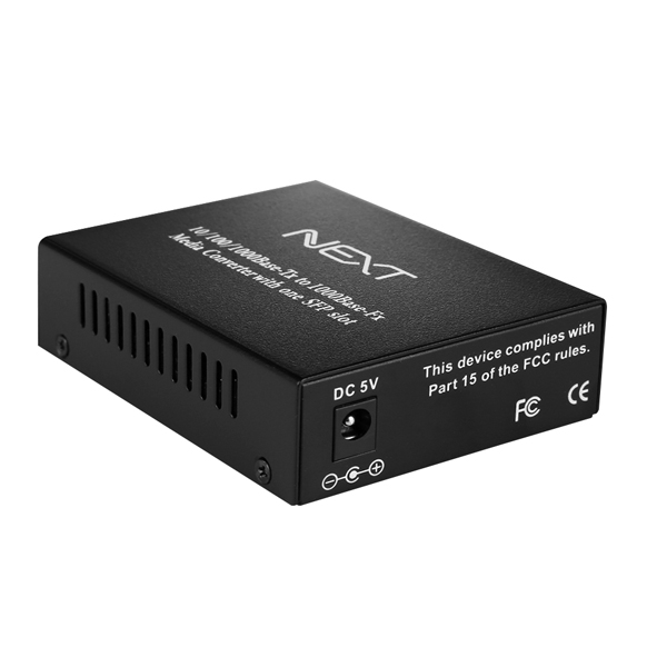 기가이더넷 광컨버터 SFP모듈장착