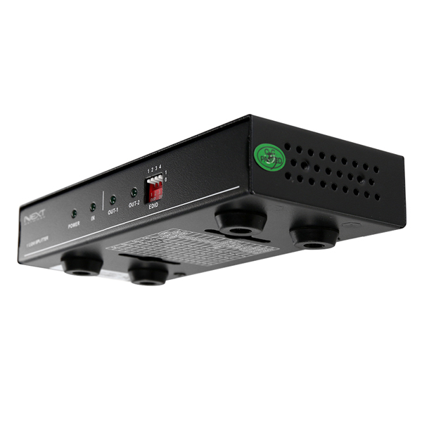NEXT-112DVI-EDID 2포트 DVI 모니터 분배기