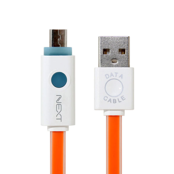 NEXT-1565QMC 고속 충전케이블 1m/2.4A/LED지원