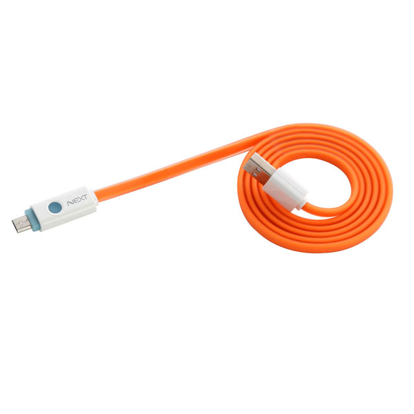 NEXT-1565QMC 고속 충전케이블 1m/2.4A/LED지원