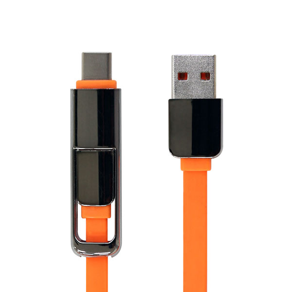 NEXT-1566QMT 고속충전 Micro5핀+TYPE-C 겸용 케이블