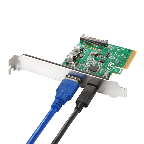 NEXT-323TCA USB3.1 확장카드/Type-C+Type-A