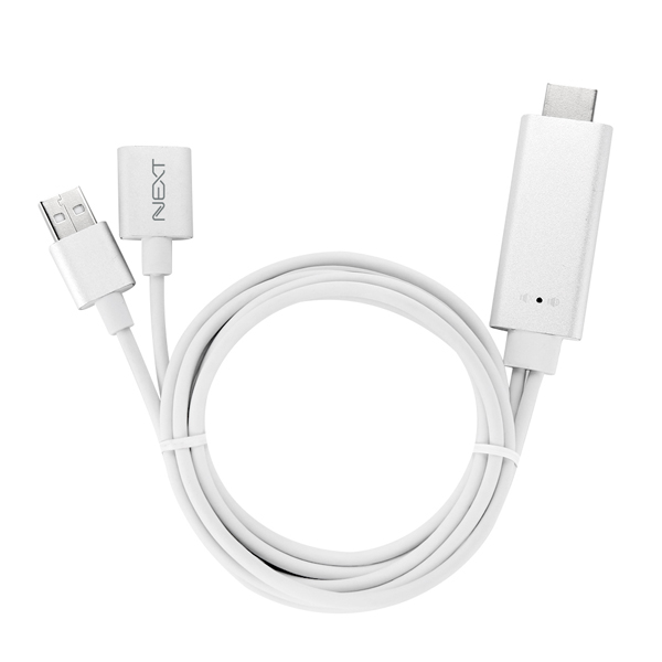 NEXT-830A 아이폰+안드로이드 지원 미러링 케이블