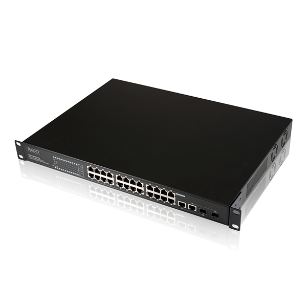 NEXT-POE242SFP-400 24포트 POE+2SFP
