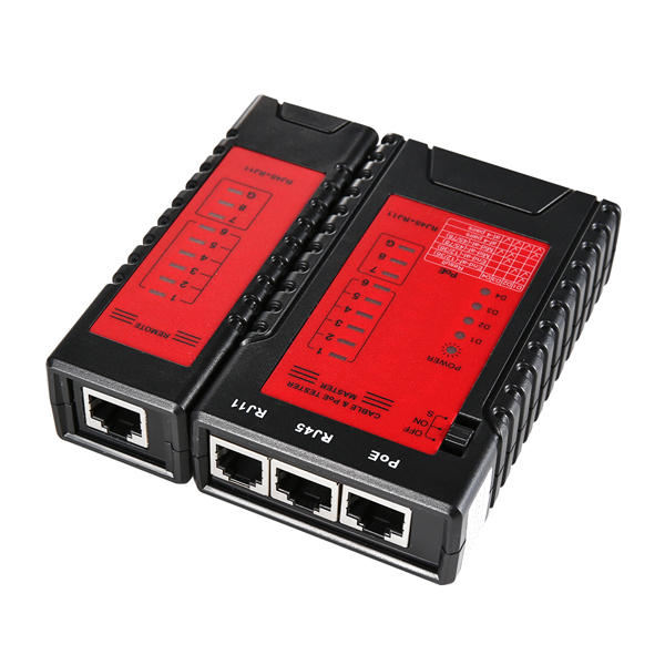 NEXT-478PT POE/RJ45/RJ11 POE규격 랜테스터기/분리형