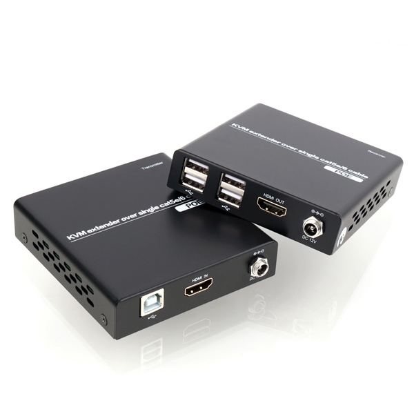 NEXT-7104KVM EX KVM HDMI 최대50M/USB4포트/POE