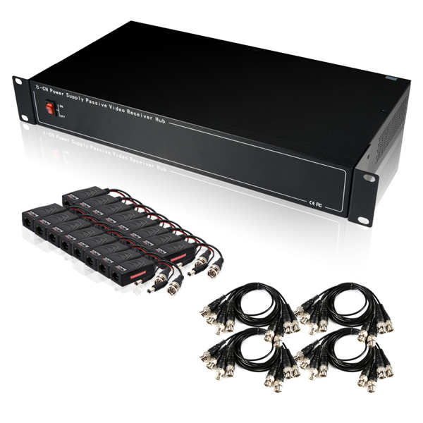 NEXT-4616VPS-36V 16ch HD 36VDC 비디오+전원발룬CCTV