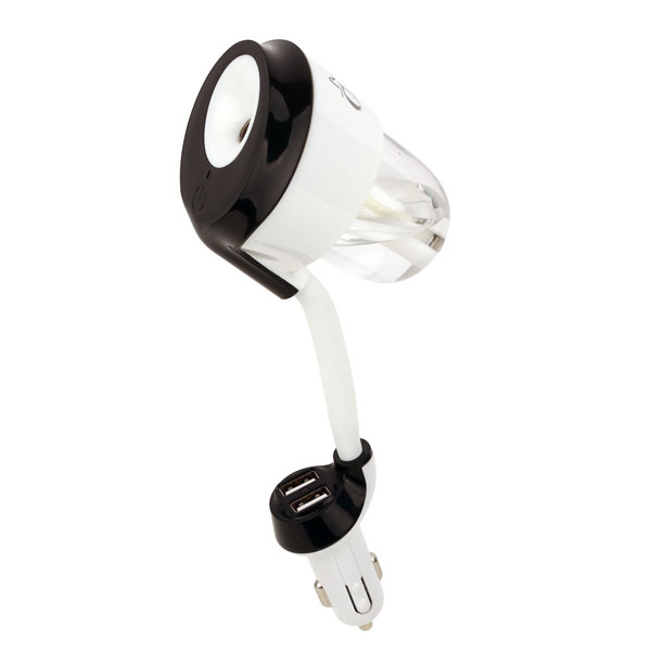 NEXT-1409CHM 차량용 미니 가습기+2USB 시거잭/아로마