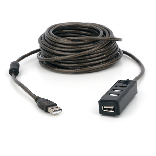 NEXT-USB105 USB2.0 4port무전원 USB리피터허브 10M