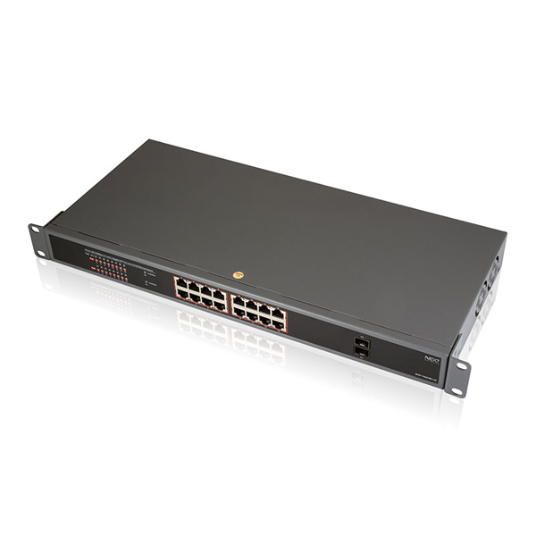 NEXT-POE3018SFP-250 16포트 기가POE스위치/POE+2SFP