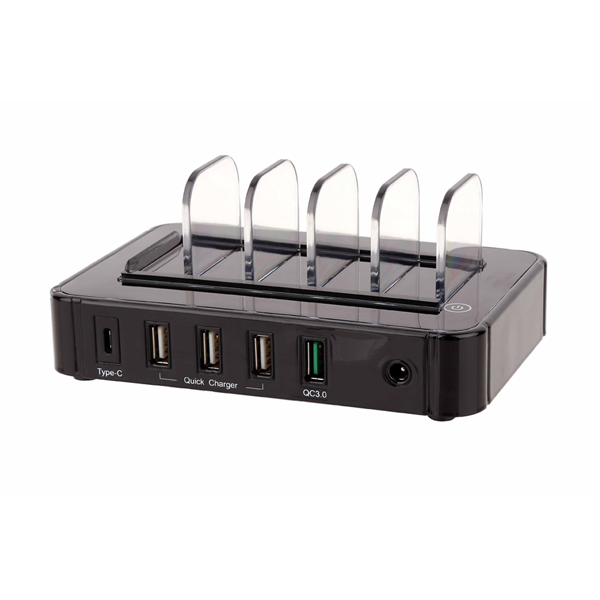 NEXT-35QTC 거치형 5포트 고속충전기/QC지원 65W