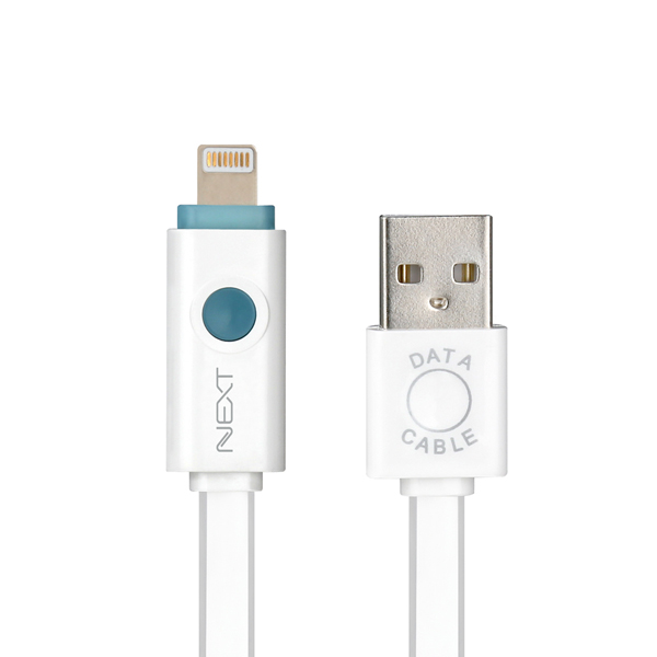 NEXT-1568QLC LED고속충전 라이트닝 8핀 데이터 겸용케이블